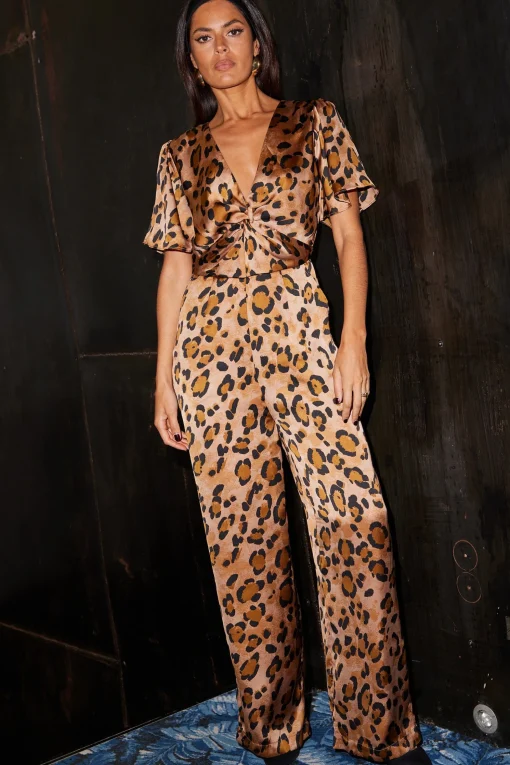 Annis Jumpsuit In Leopard