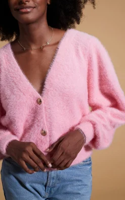 Bambino Cardigan In Candy Pink
