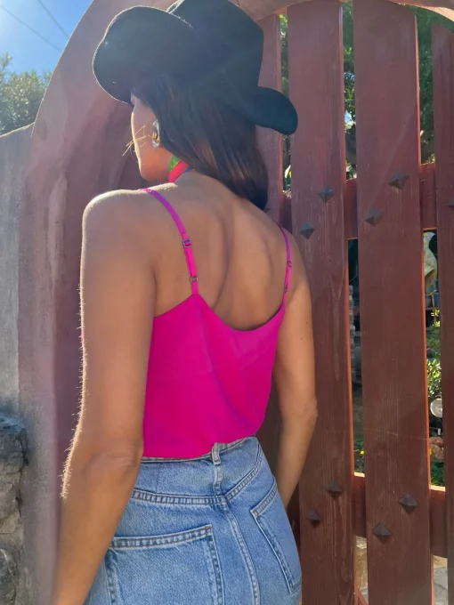 Birdie Cami Top In Magenta