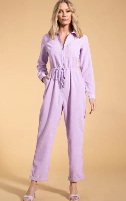 Blaze Boilersuit In Lilac