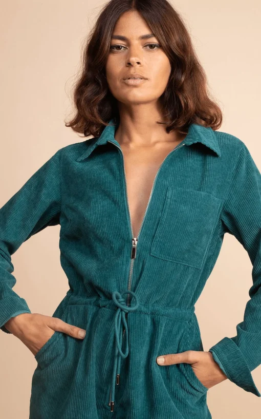 Blaze Boilersuit In Pine Green