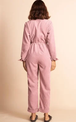 Blaze Boilersuit In Rose Pink