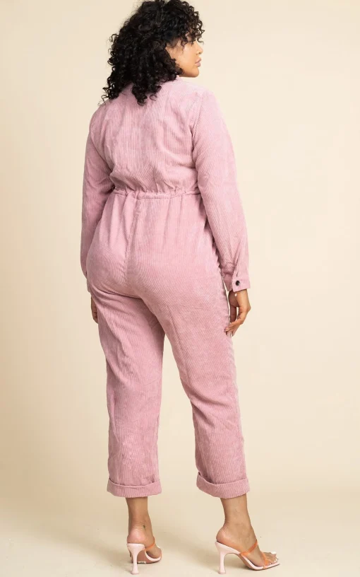 Blaze Boilersuit In Rose Pink