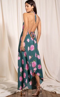 Boho Maxi Dress In Dahlia
