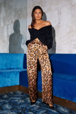 Cassia Trousers In Leopard