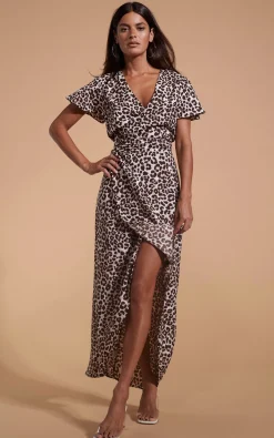 Cayenne Dress In Bare Leopard