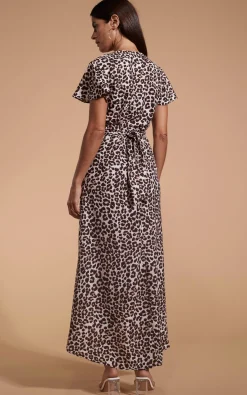 Cayenne Dress In Bare Leopard