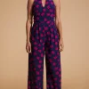 Cypress Jumpsuit In Pink Daisy