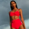 Halo Juniper High-Waisted Brief In Hot Pink