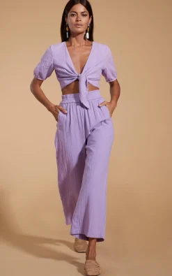 Halo Tahiti Trousers In Lilac