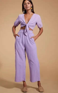 Halo Tahiti Trousers In Lilac