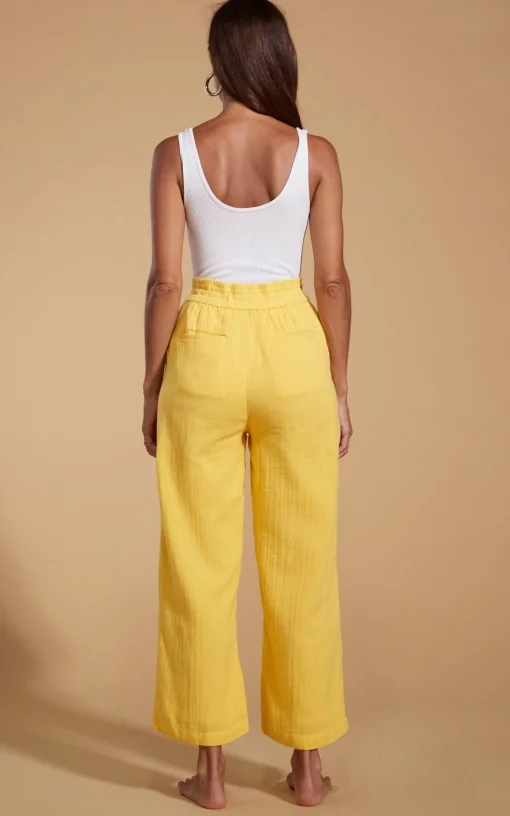 Halo Tahiti Trousers In Primrose Yellow