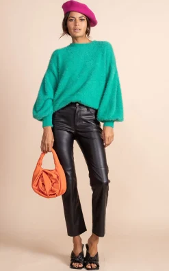Honey Jumper In Vivid Green