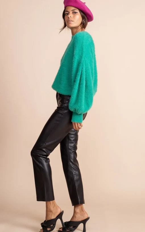 Honey Jumper In Vivid Green