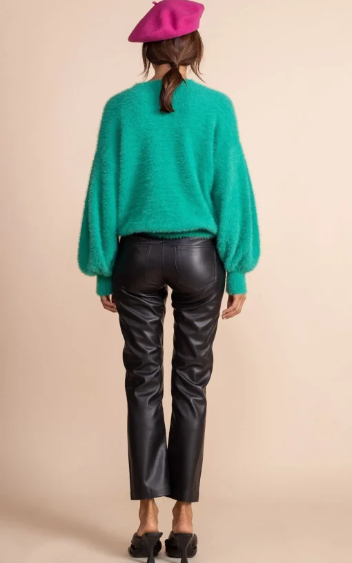 Honey Jumper In Vivid Green