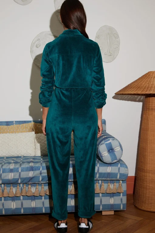 Katsumi Jumpsuit In Pine Green
