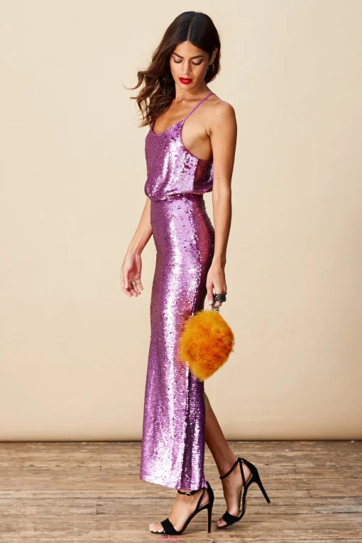 Khalessi Sequin Skirt In Pink