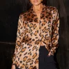Konstantina Shirt In Leopard