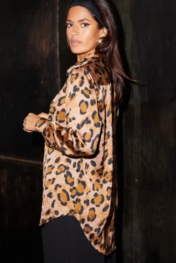 Konstantina Shirt In Leopard