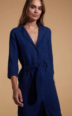 Rex Dress In Denim Blue