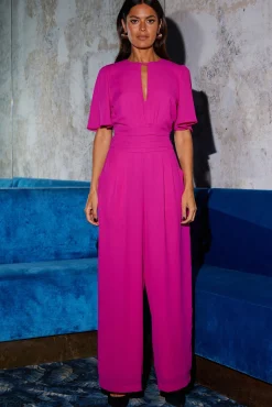 Silva Jumpsuit In Magenta