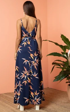 Sookie Slip Dress In Bamboo Print
