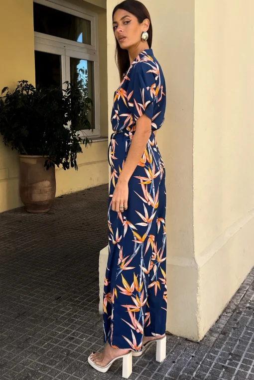 Zeta Jumpsuit In Bamboo