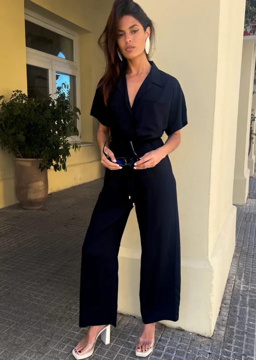 Zeta Jumpsuit In Black