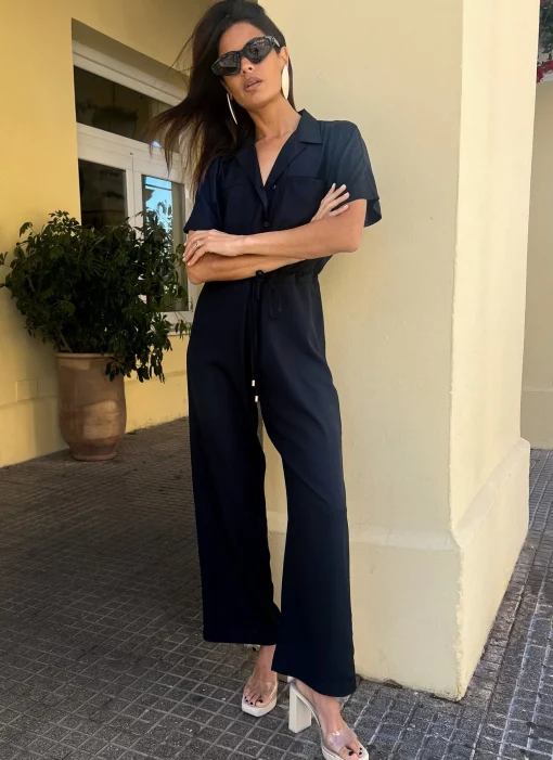 Zeta Jumpsuit In Black