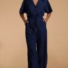 Zeta Jumpsuit In Navy