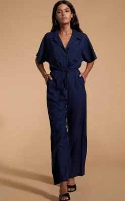 Zeta Jumpsuit In Navy