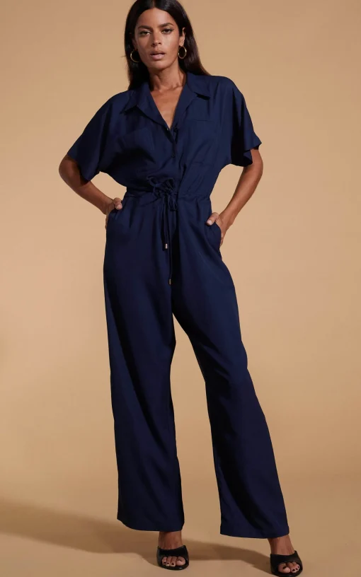 Zeta Jumpsuit In Navy