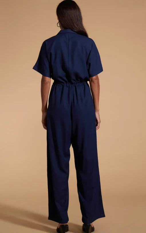 Zeta Jumpsuit In Navy